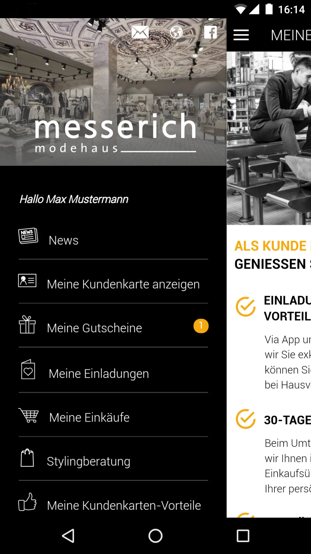 Mein Messerich | Indus Appstore | Screenshot