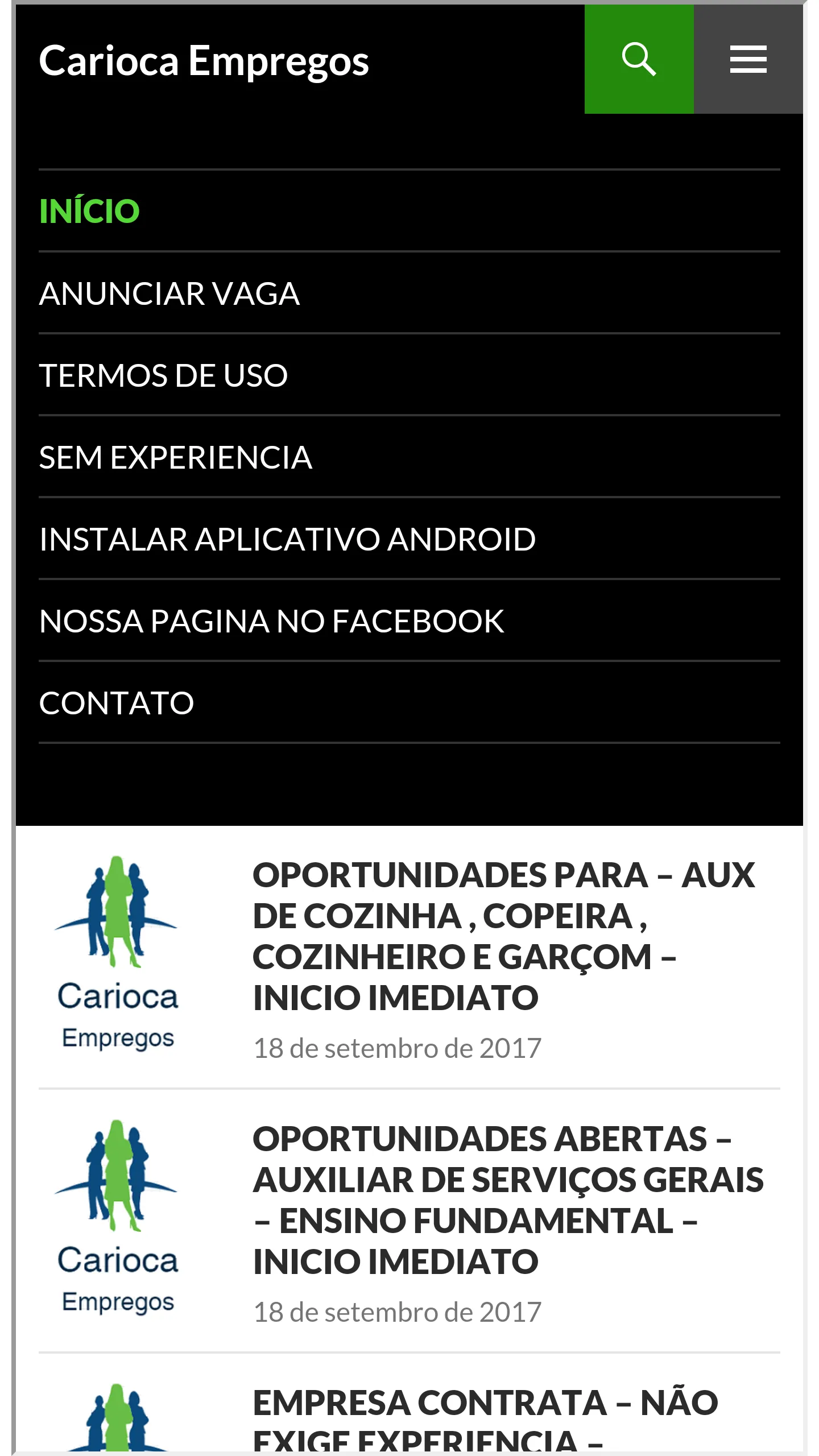 Cariocaempregos - Empregos e v | Indus Appstore | Screenshot