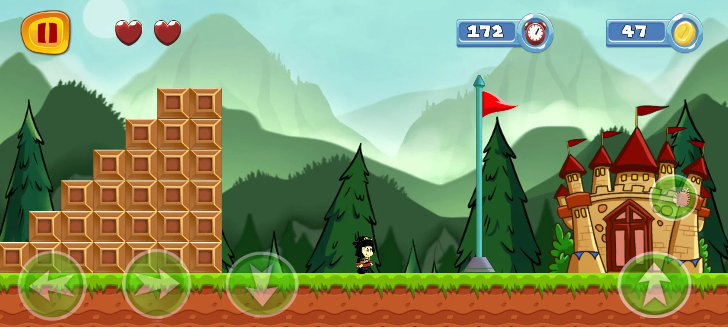 George Super Retro Platformer | Indus Appstore | Screenshot