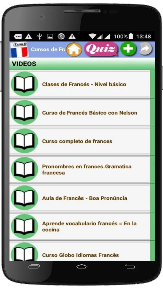 Cursos de Francés | Indus Appstore | Screenshot