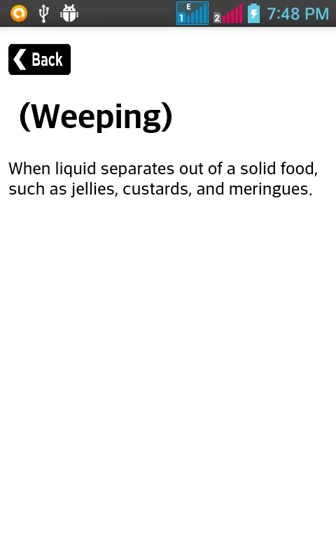 Cooking Dictionary | Indus Appstore | Screenshot