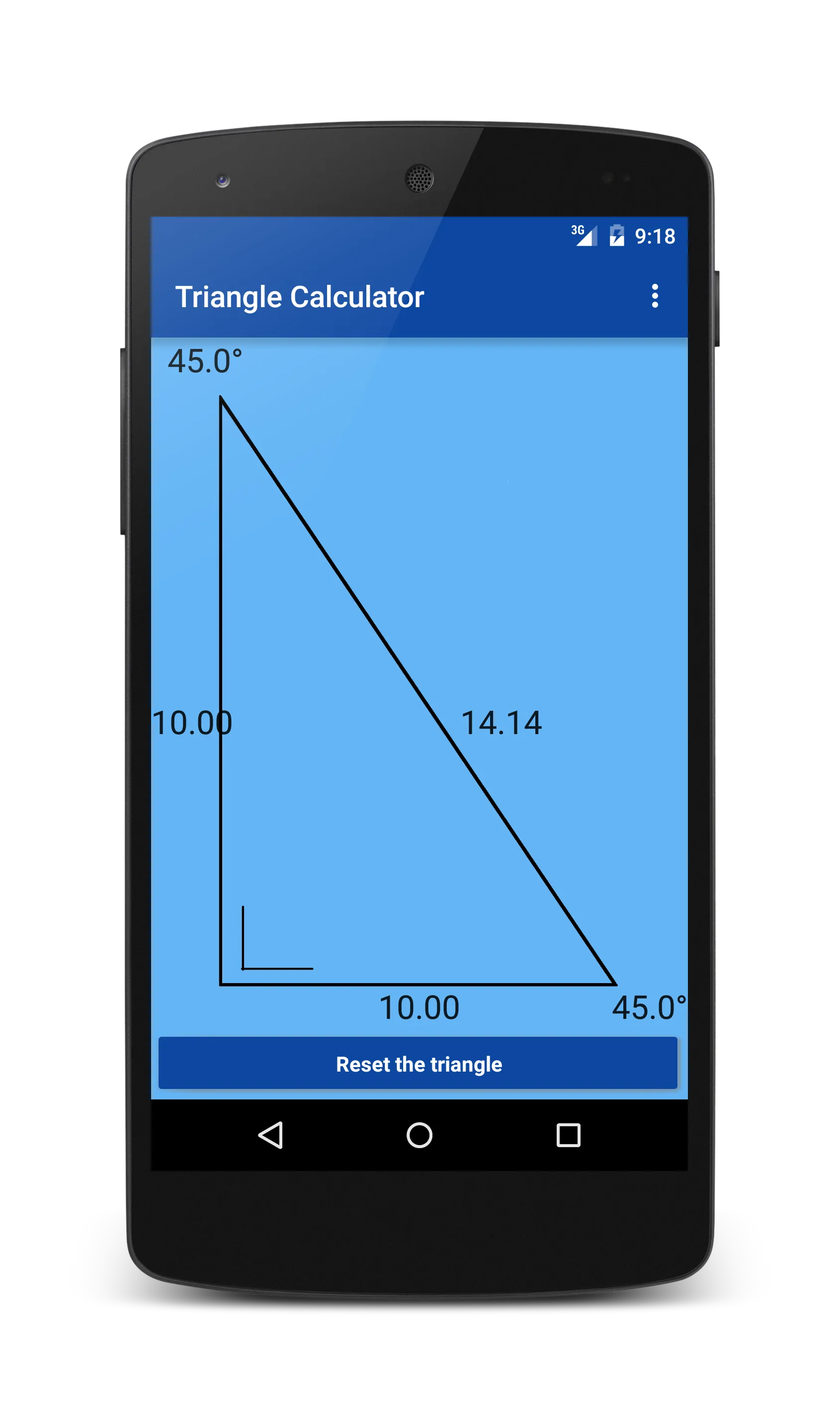 Triangle Calculator | Indus Appstore | Screenshot