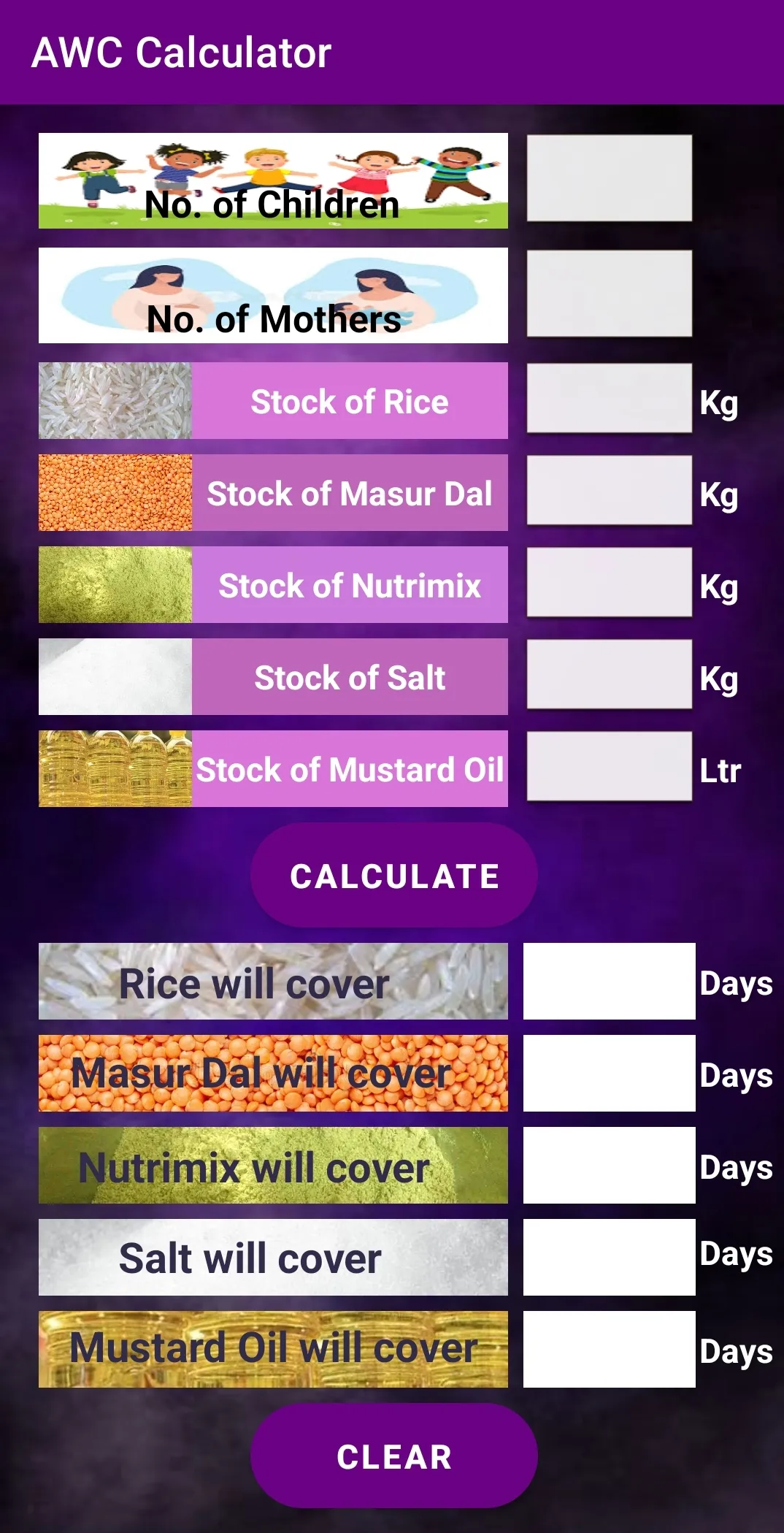 AWC Calculator | Indus Appstore | Screenshot