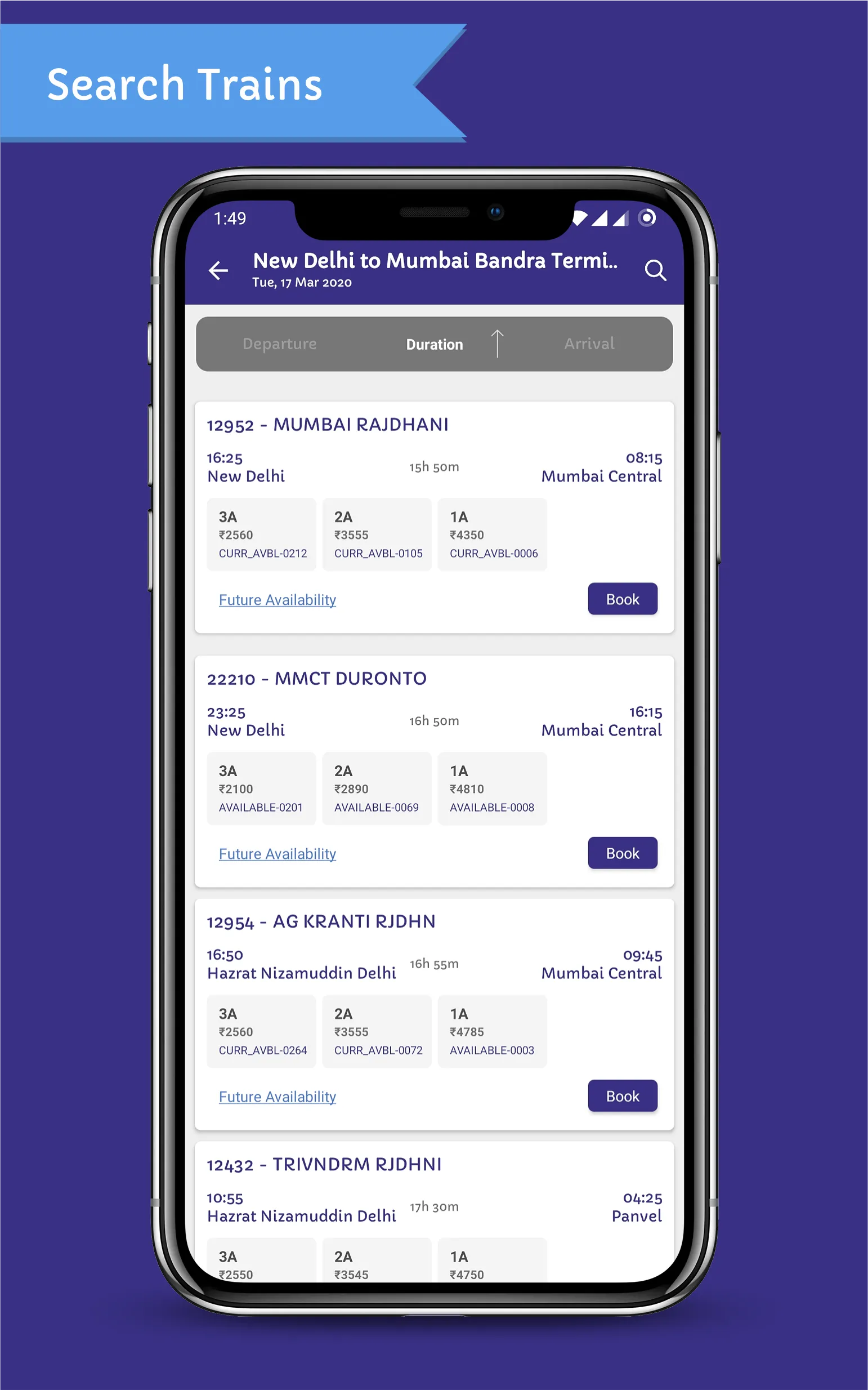 Indian Railway IRCTC Info App | Indus Appstore | Screenshot