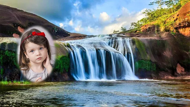 Waterfall Photo Frames montage | Indus Appstore | Screenshot