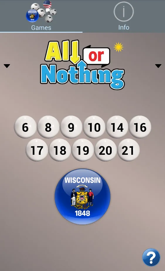 Wisconsin Lottery: Algorithm | Indus Appstore | Screenshot