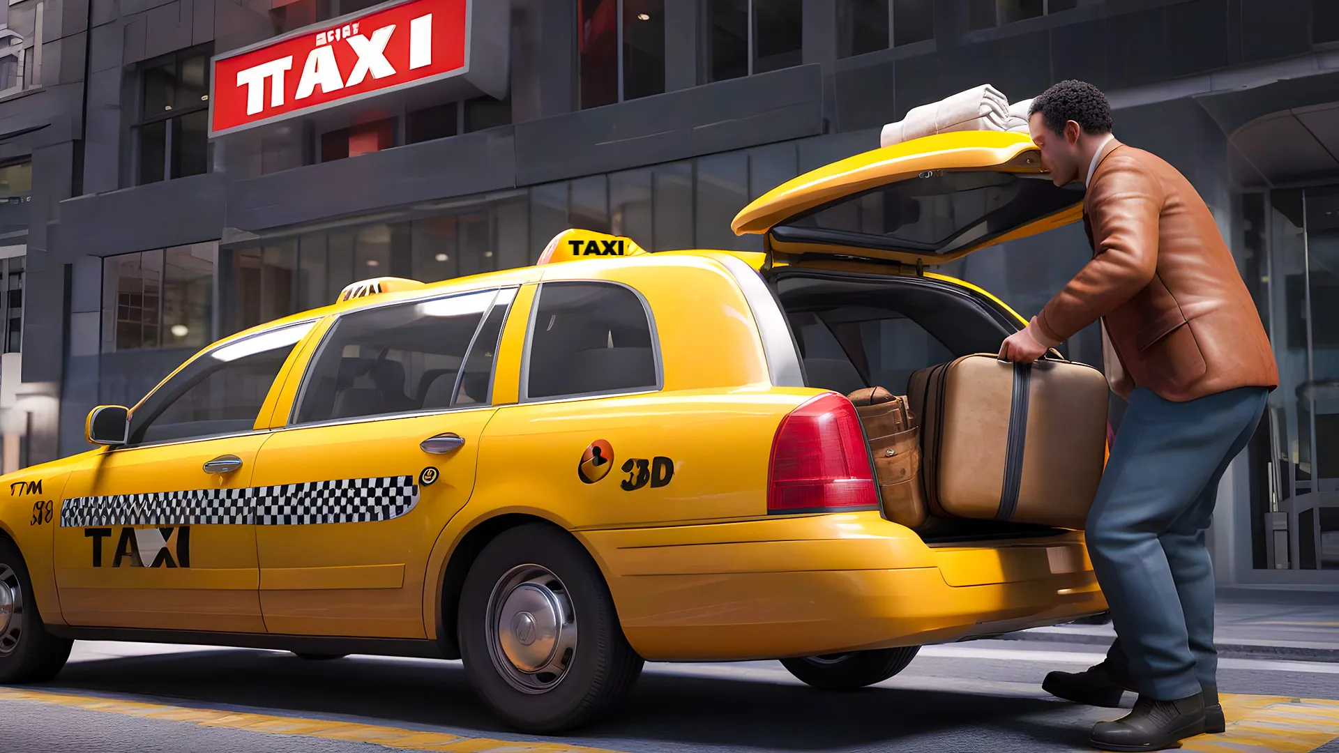 Real Taxi Driving: Taxi Sim | Indus Appstore | Screenshot