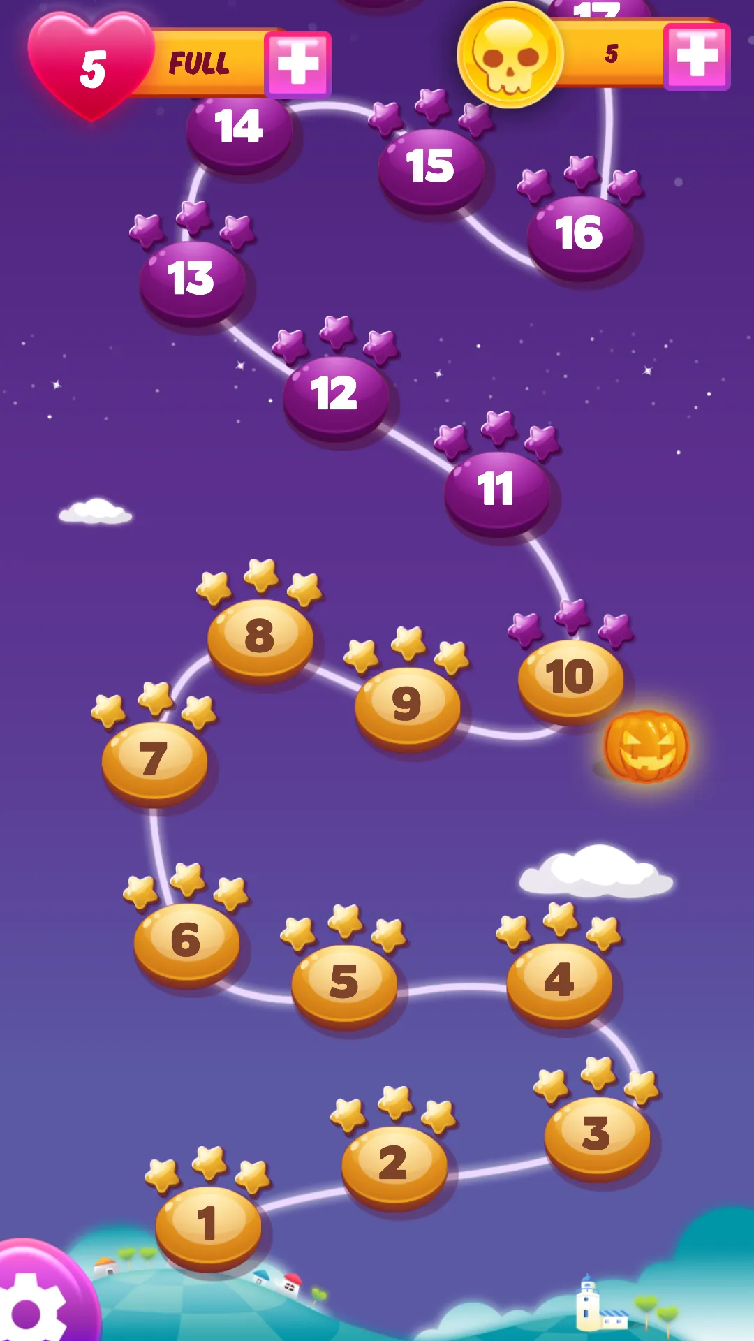 Bubble Shooter: Dark Halloween | Indus Appstore | Screenshot