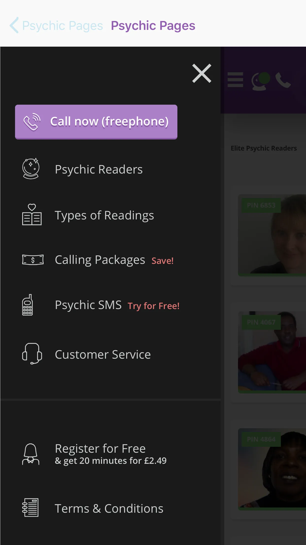 Psychic Pages | Indus Appstore | Screenshot