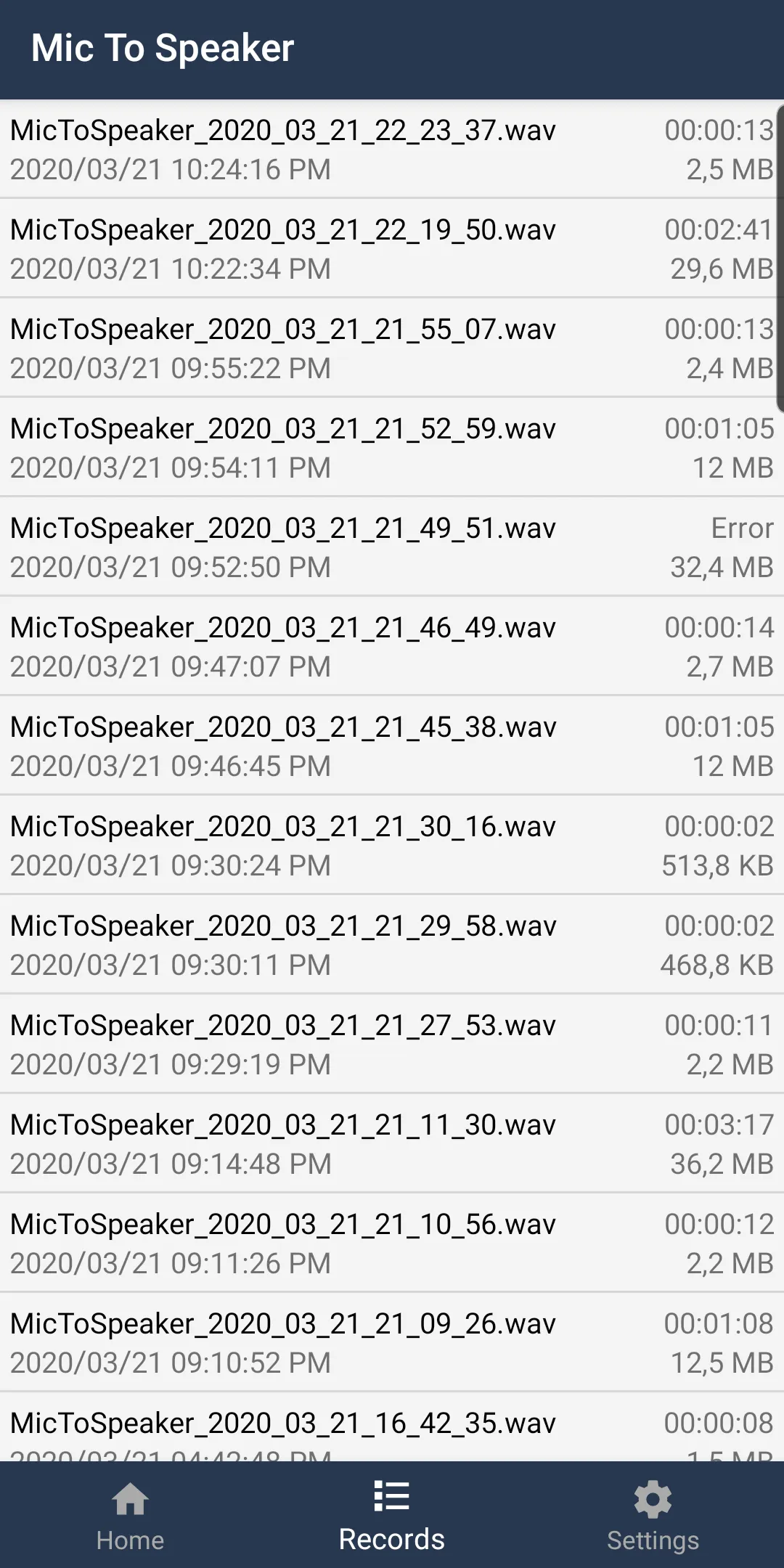 Mic To Speaker | Indus Appstore | Screenshot