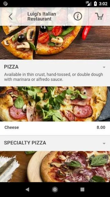 Luigi's Italian Restaurant | Indus Appstore | Screenshot