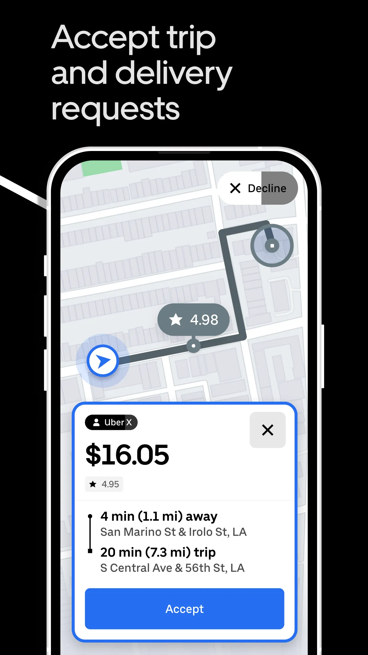 Uber - Driver: Drive & Deliver | Indus Appstore | Screenshot