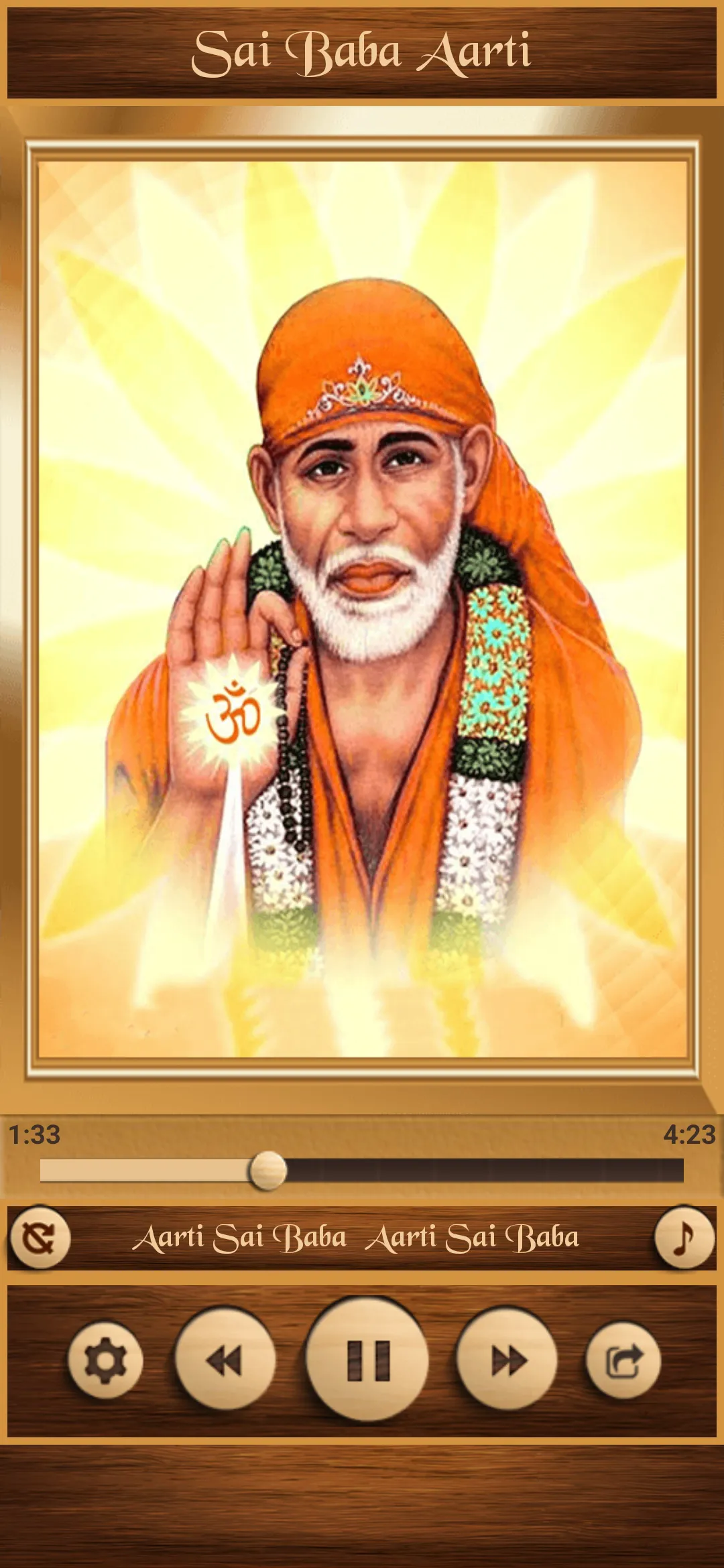 Sai Baba Aarti | Indus Appstore | Screenshot