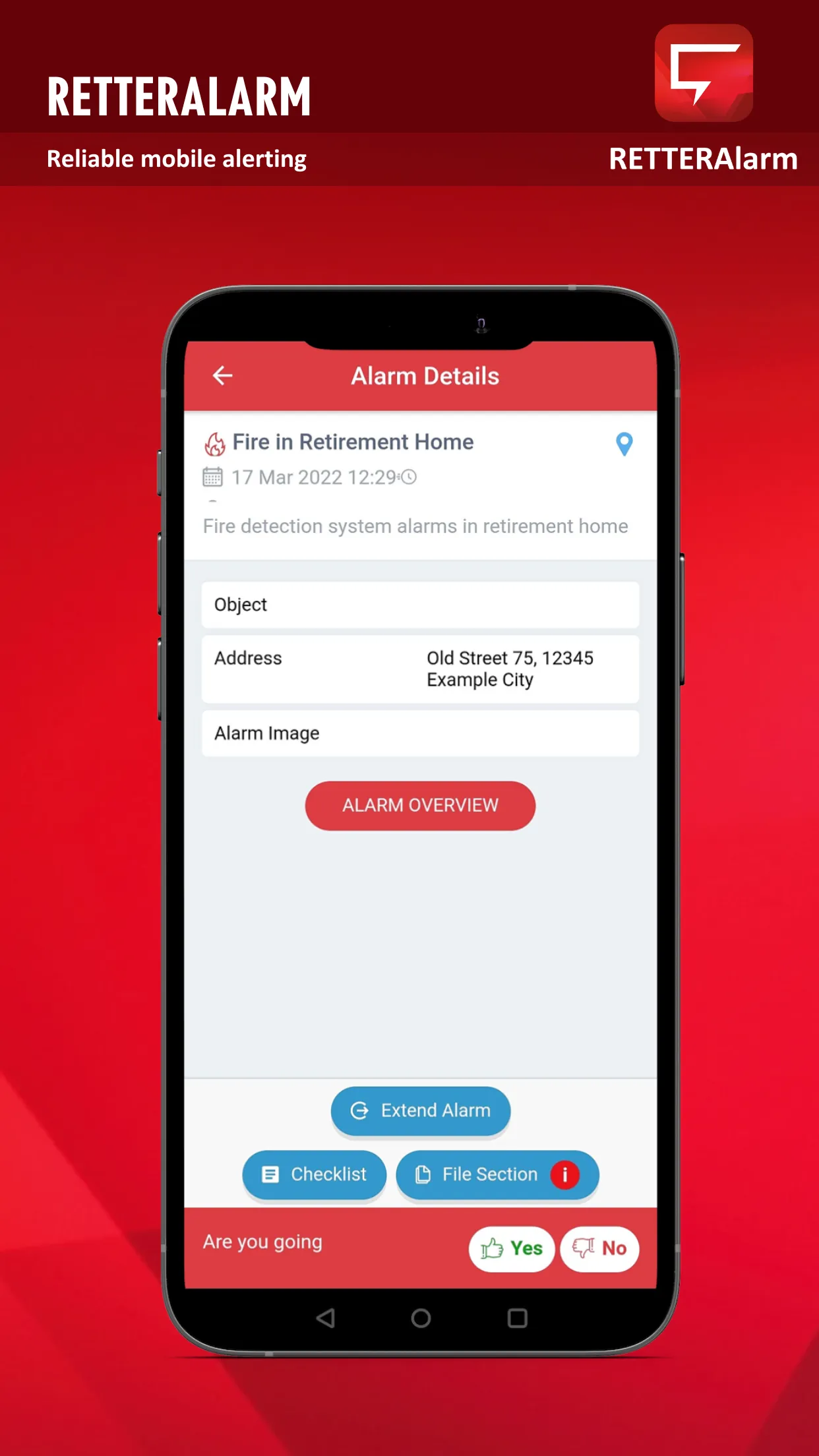 RETTERAlarm | Indus Appstore | Screenshot