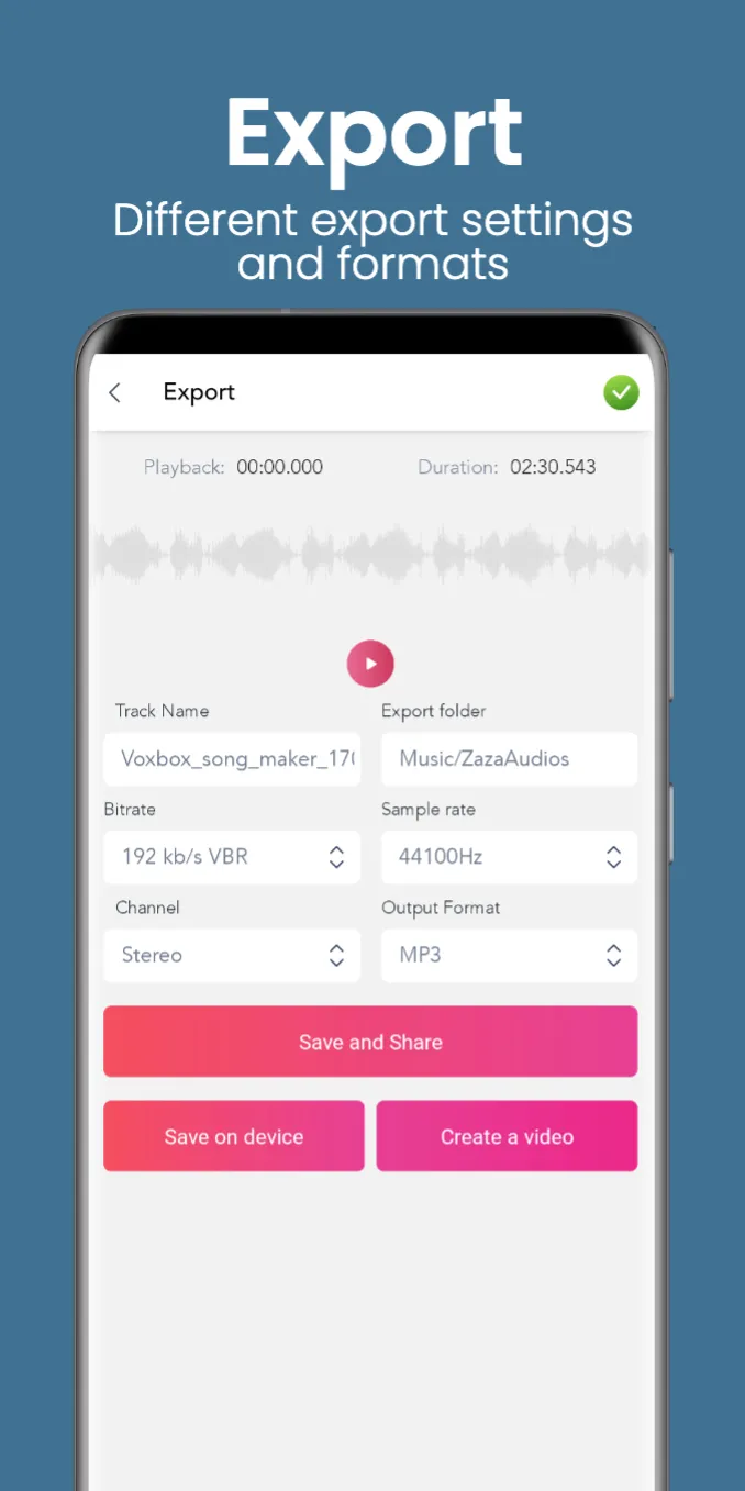 Pro Audio Editor - Music Mixer | Indus Appstore | Screenshot