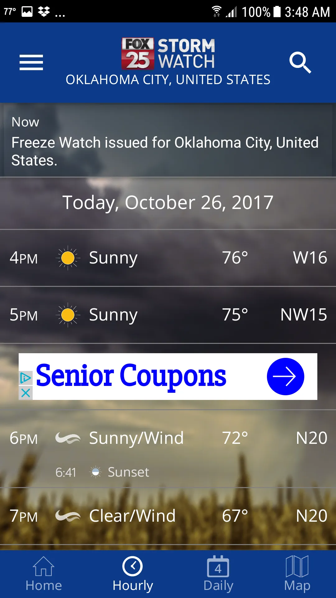 FOX25 Weather | Indus Appstore | Screenshot