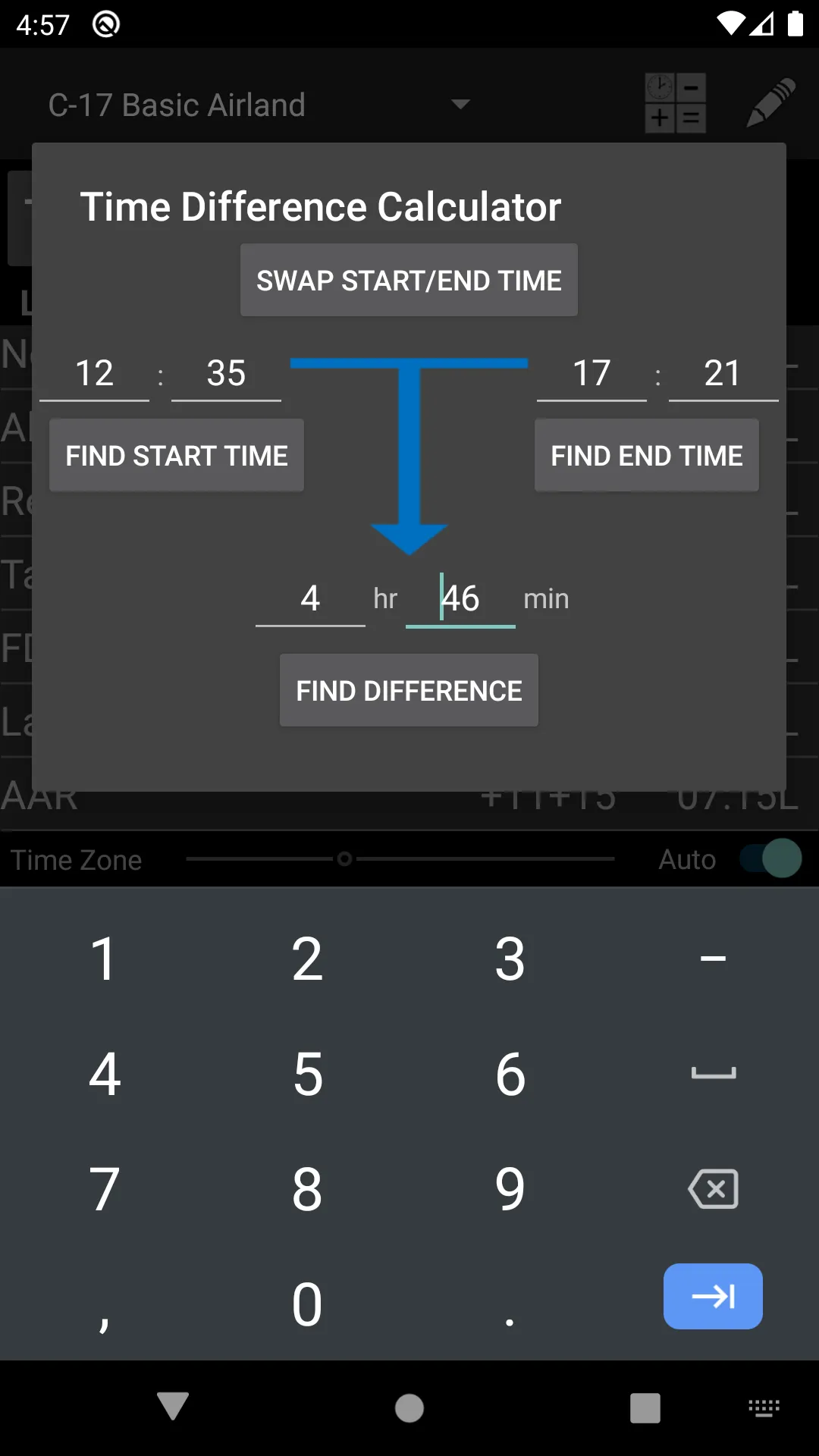 Duty Day Calculator | Indus Appstore | Screenshot