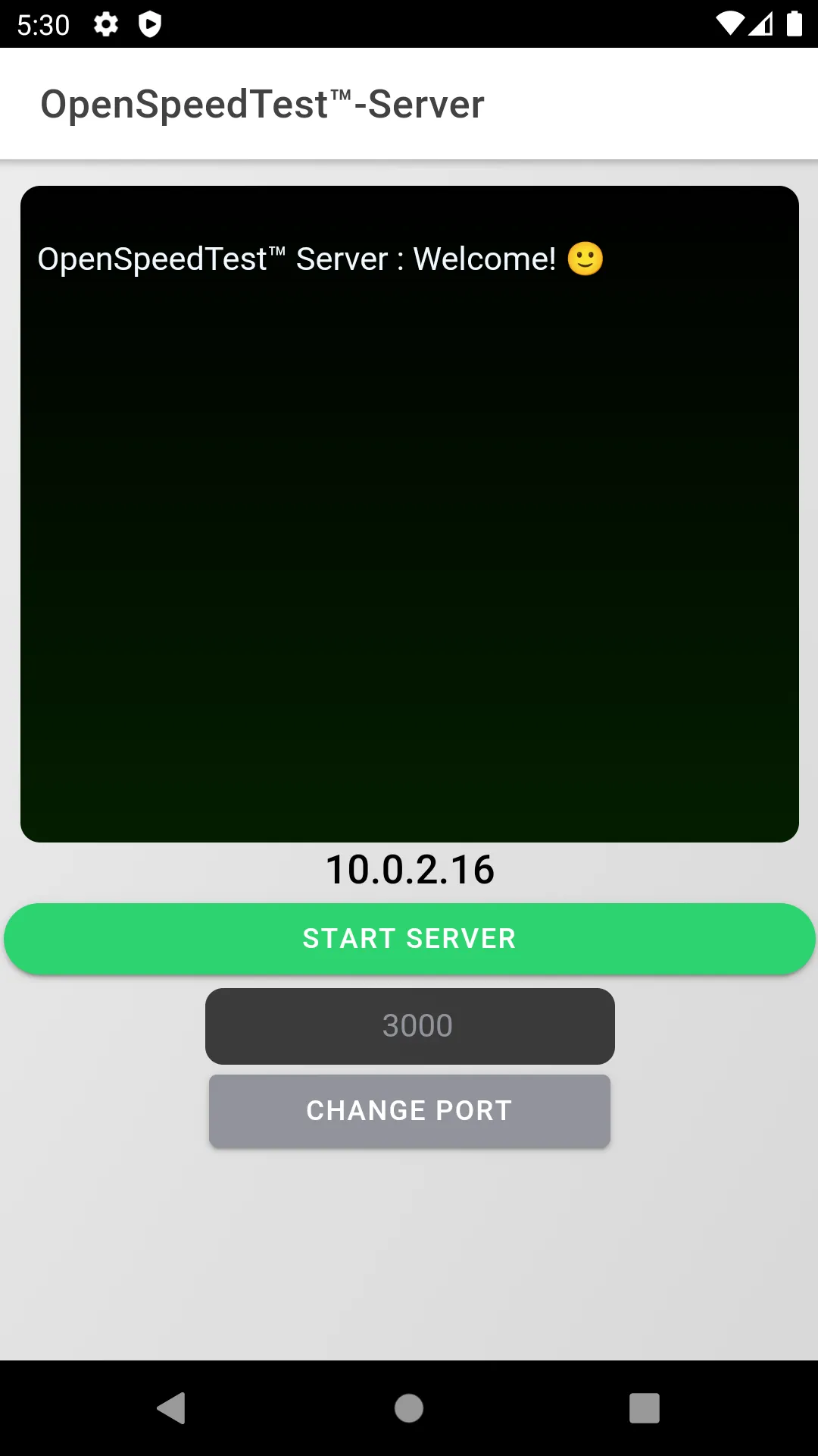 OpenSpeedTest-Server | Indus Appstore | Screenshot