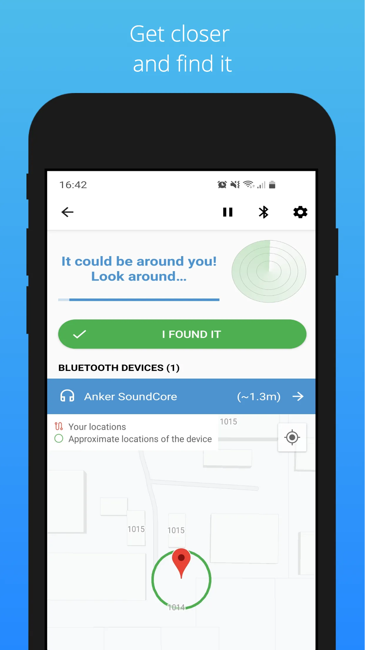 BlueRadar - Bluetooth Finder | Indus Appstore | Screenshot