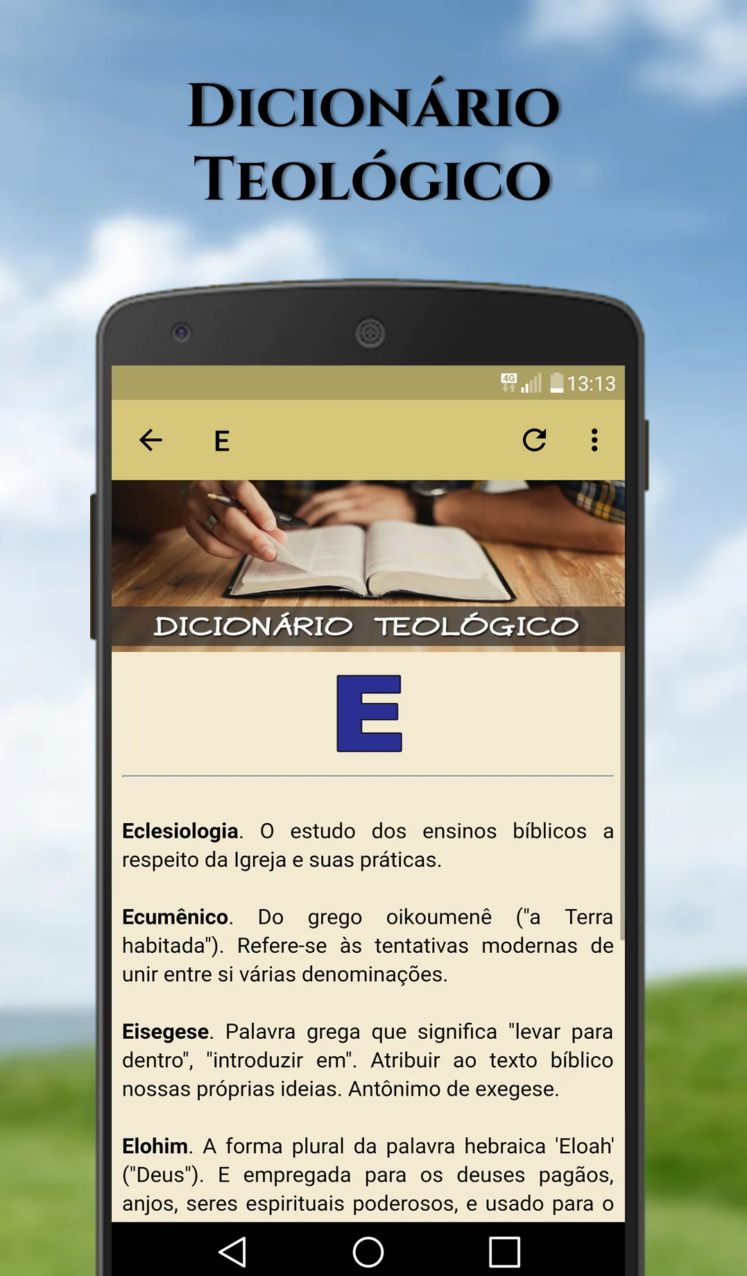 Dicionário Teológico | Indus Appstore | Screenshot