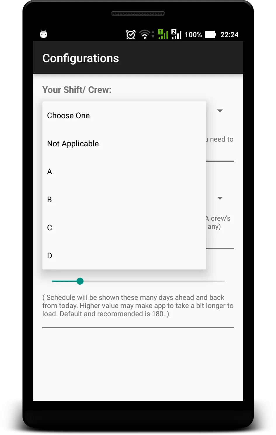 Shift Scheduler (4crew 3shift) | Indus Appstore | Screenshot