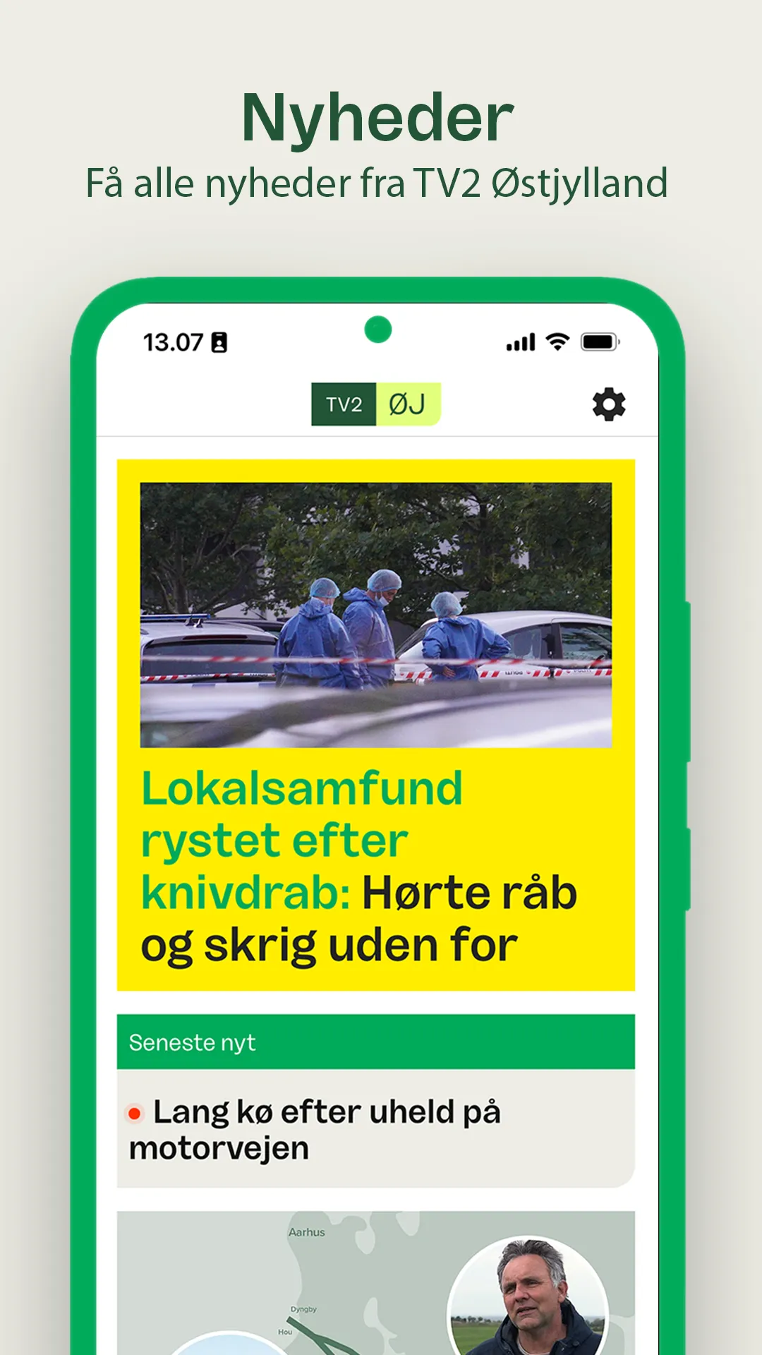 TV2 ØSTJYLLAND – nyheder og tv | Indus Appstore | Screenshot