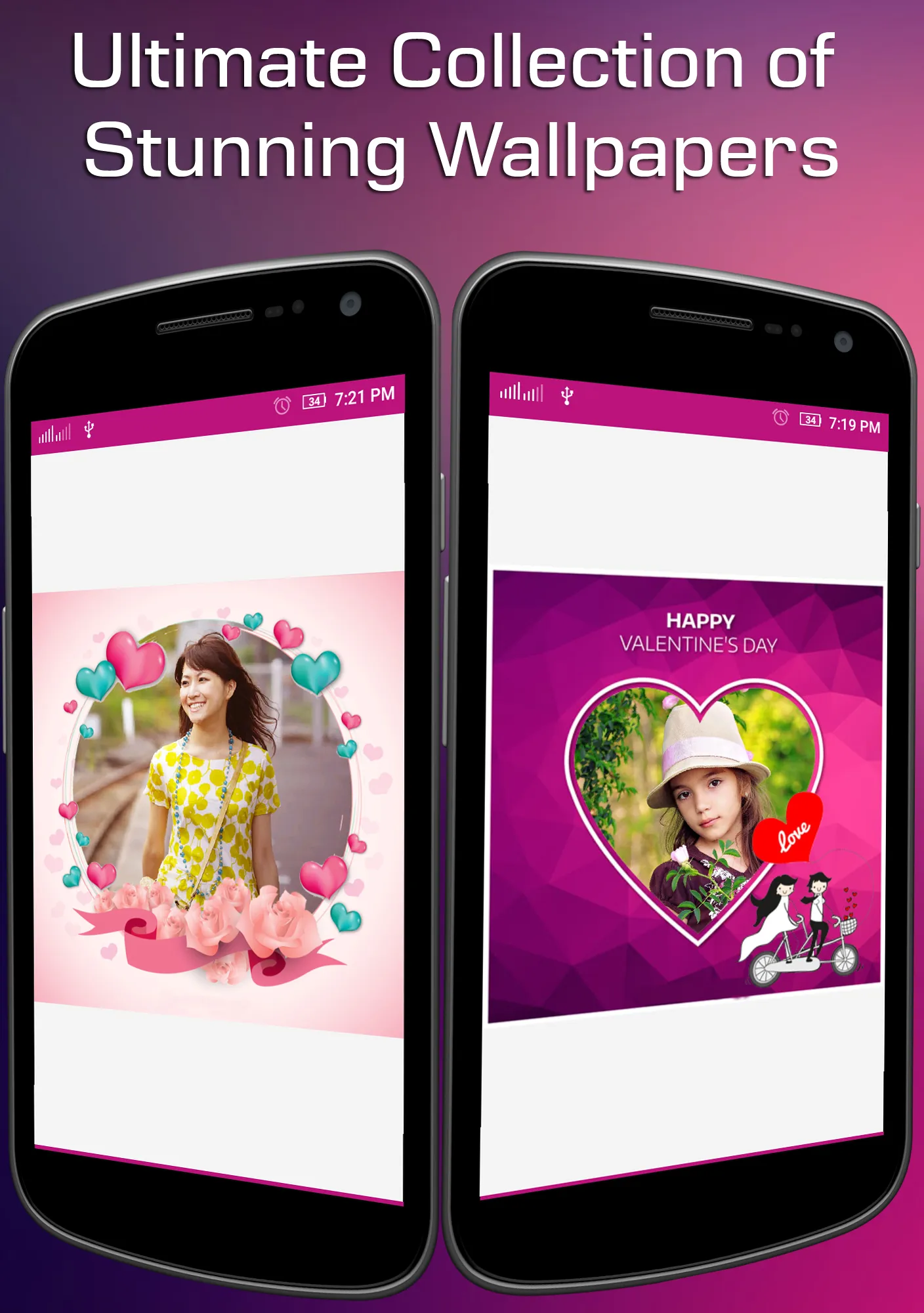 Heart photo frame | Indus Appstore | Screenshot