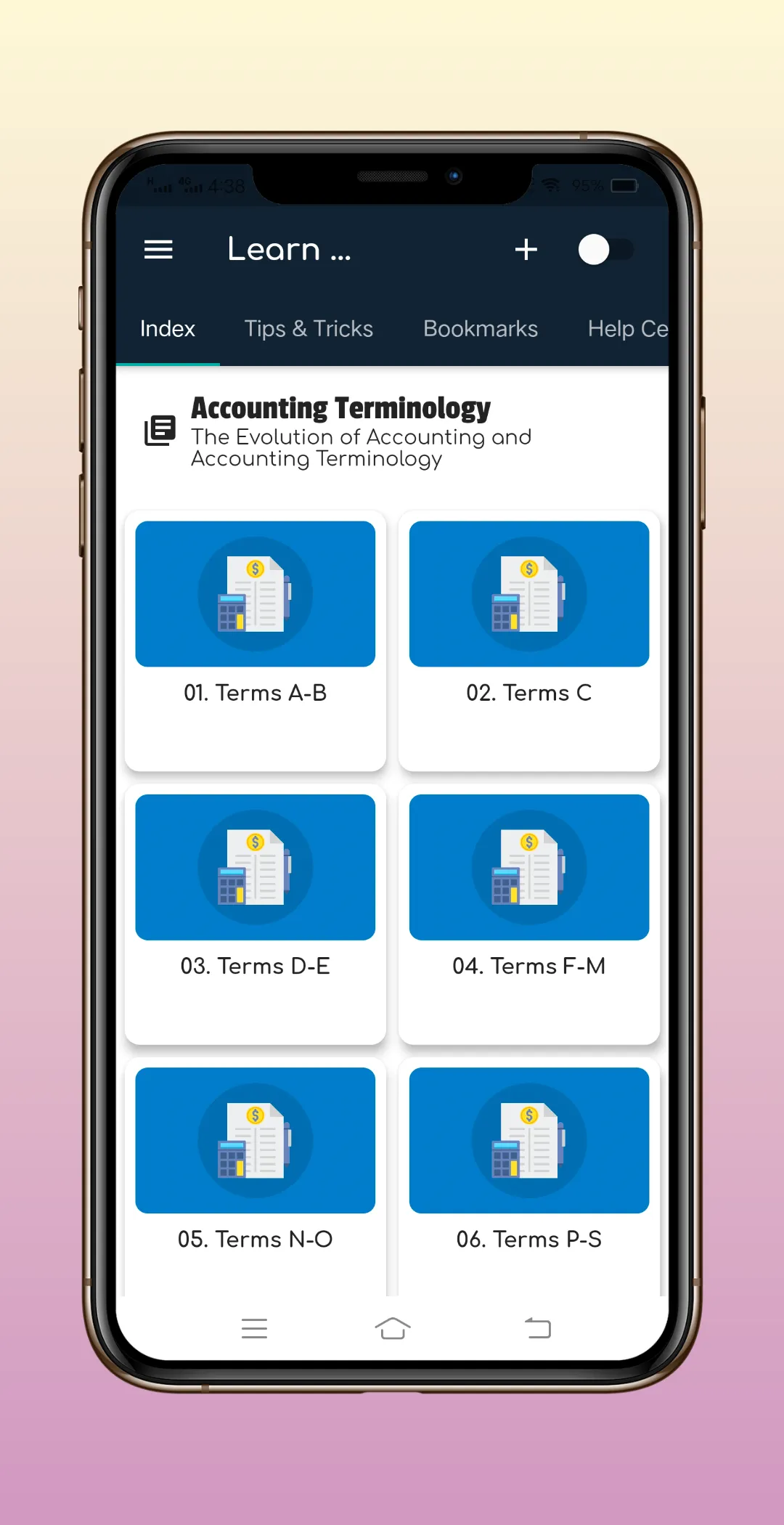 Learn Basic Accounting Offline | Indus Appstore | Screenshot