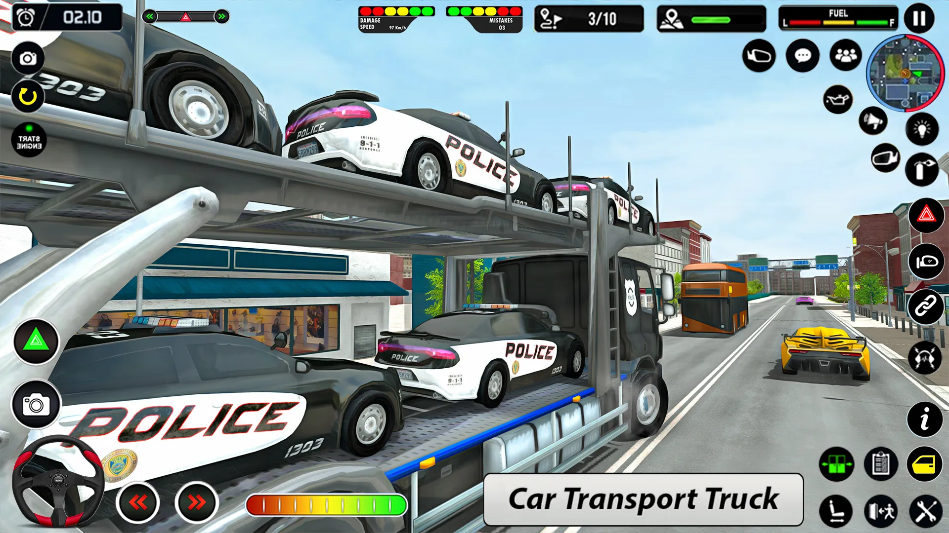 Police Transports Car Parking | Indus Appstore | Screenshot