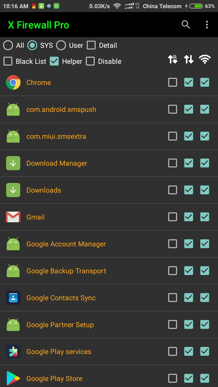 X Firewall (non-root, root) | Indus Appstore | Screenshot