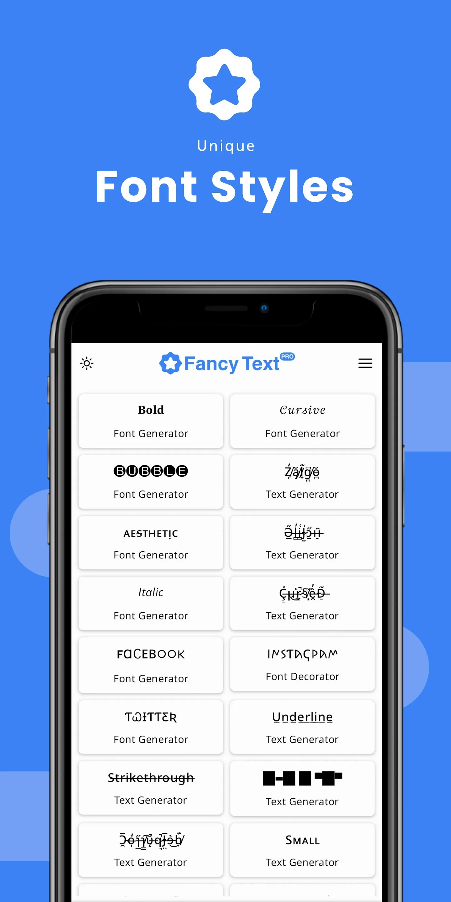 Stylish Font & Fancy Text Pro | Indus Appstore | Screenshot