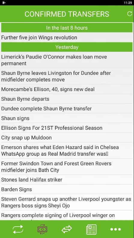 Football Transfer News | Indus Appstore | Screenshot