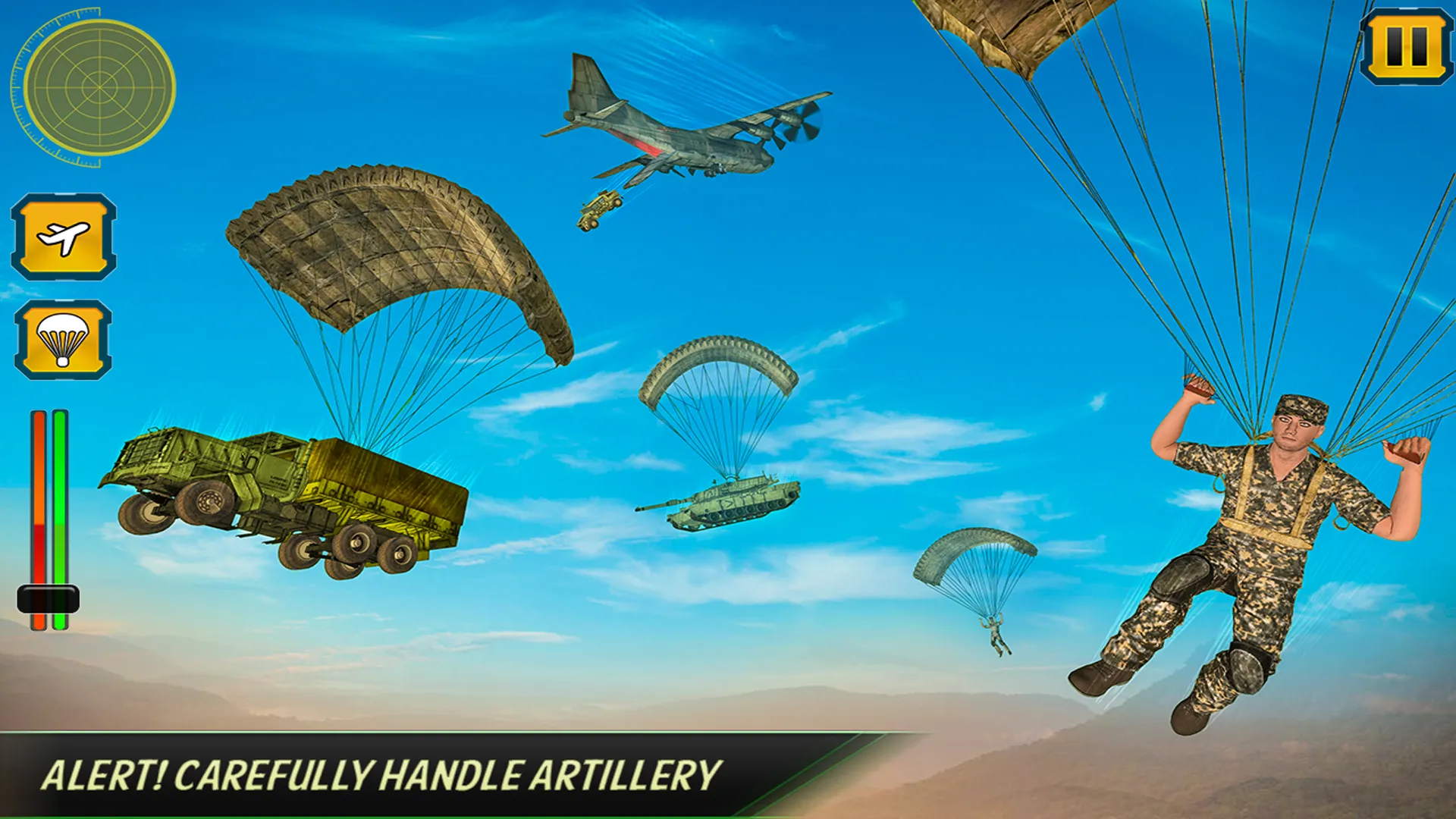 Army Vehicle Transport Plane | Indus Appstore | Screenshot