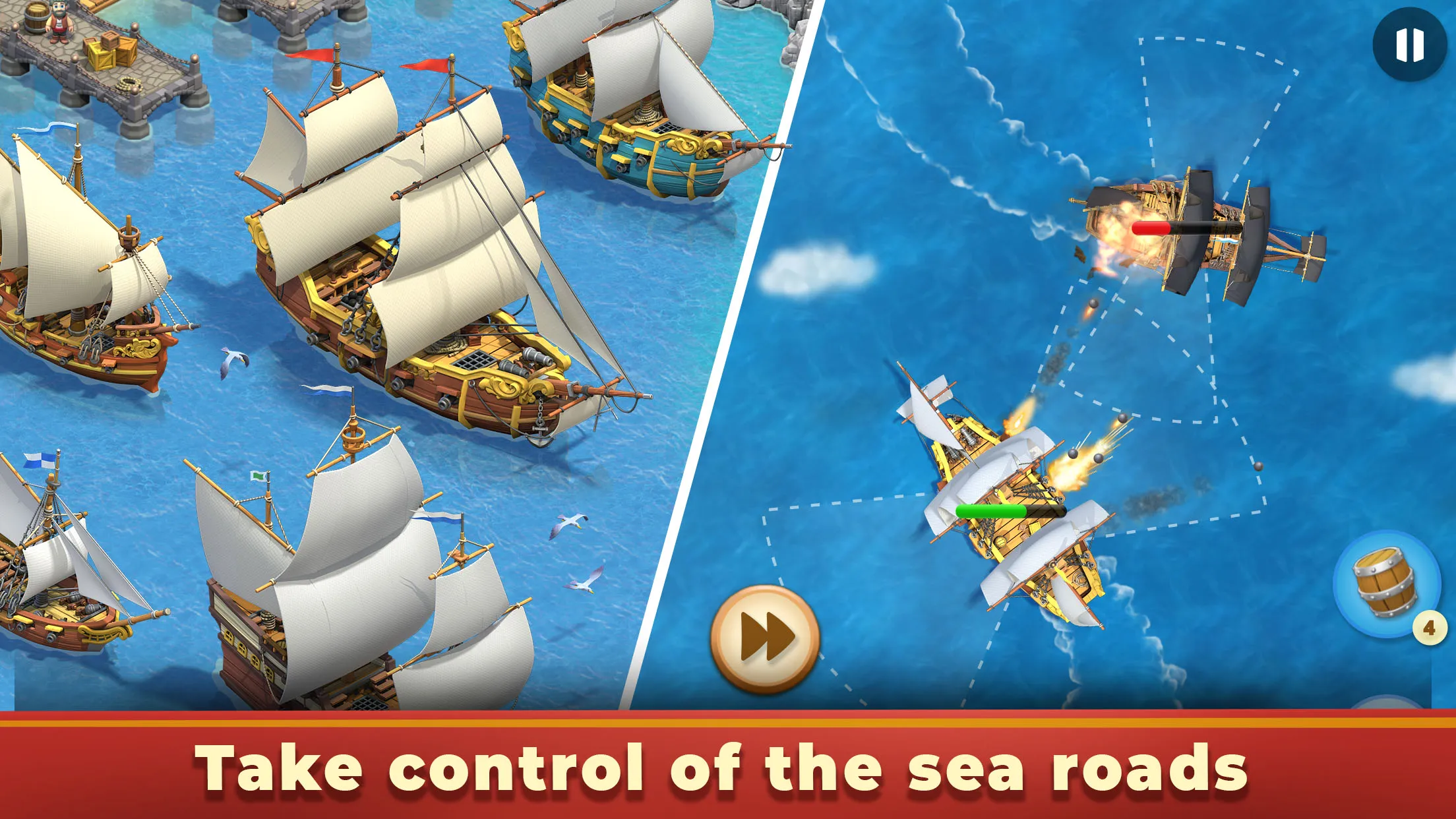 Sea Traders Empire | Indus Appstore | Screenshot