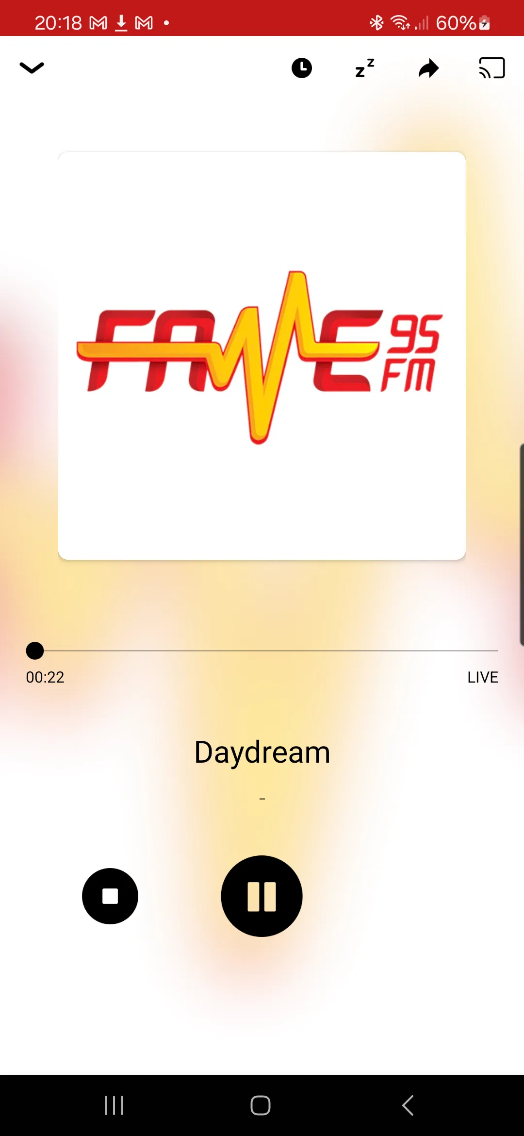 FAME 95 FM | Indus Appstore | Screenshot