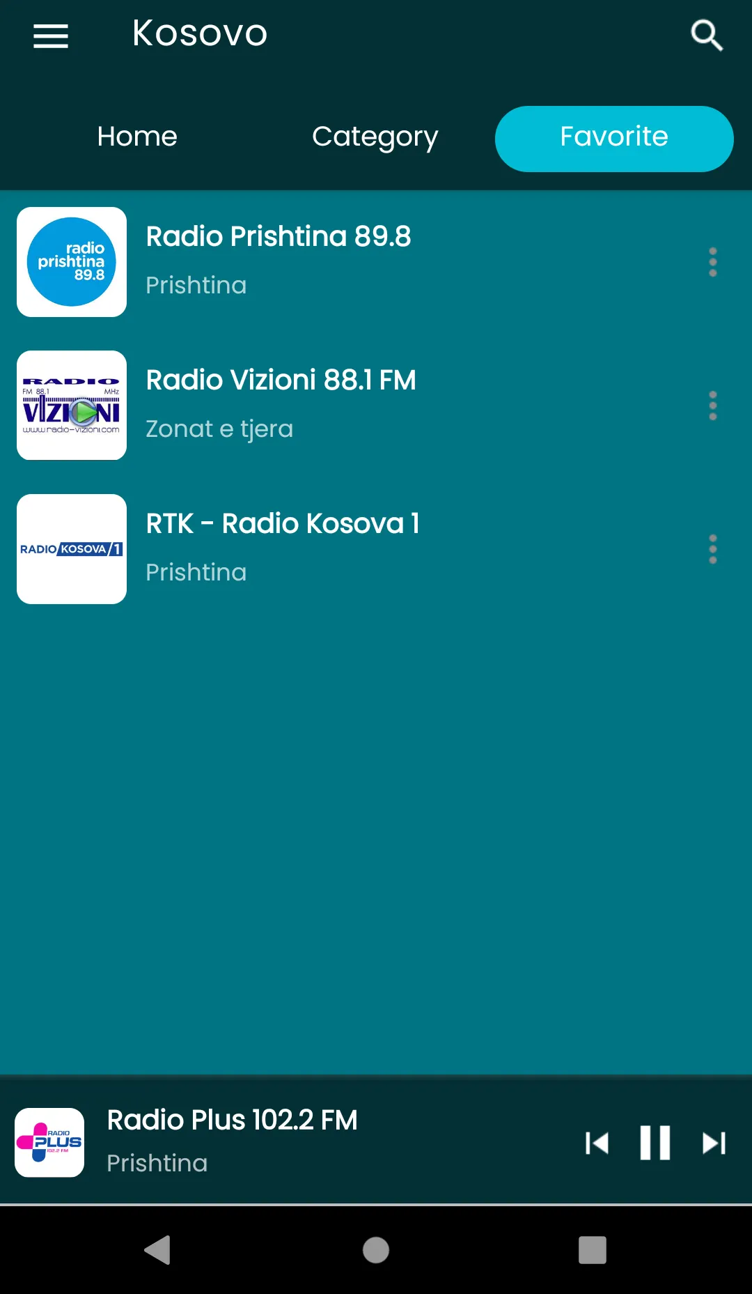 Radio Kosovo | Indus Appstore | Screenshot