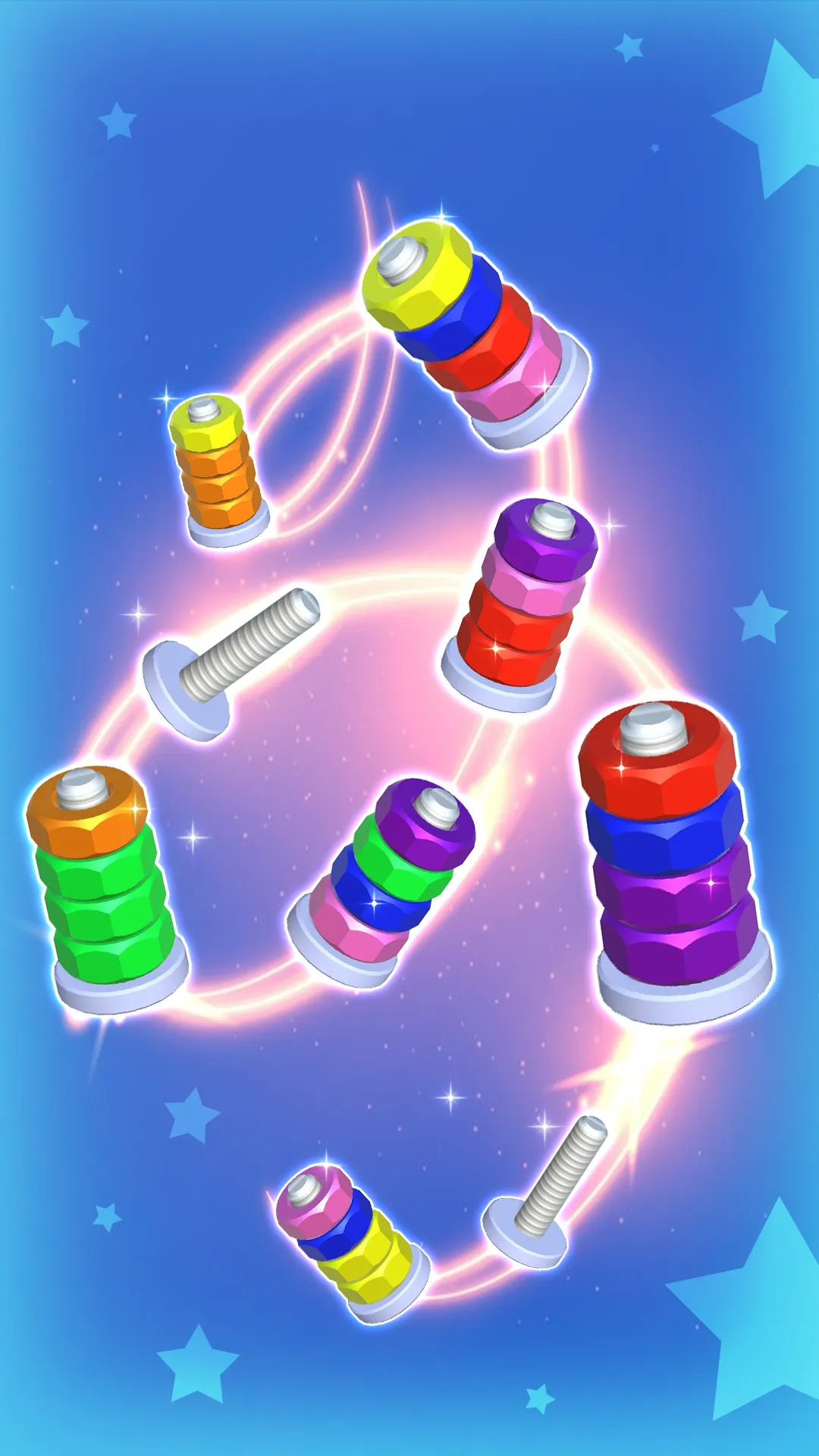 Color Screw Sort: Nuts & Bolts | Indus Appstore | Screenshot