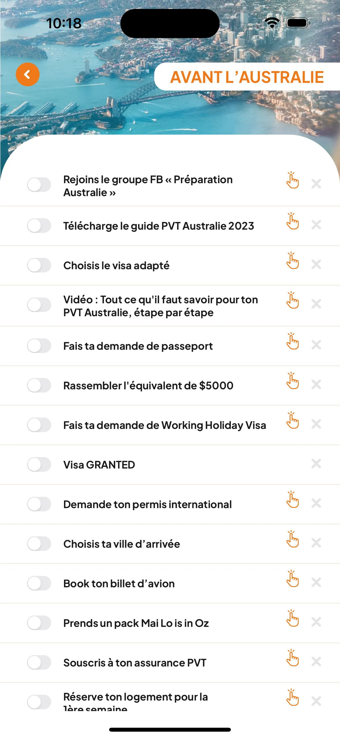 DépartAustralie | Indus Appstore | Screenshot