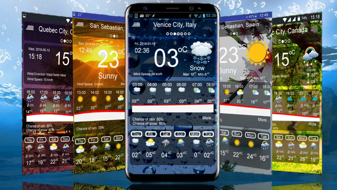 Weather forecast: Weather App | Indus Appstore | Screenshot