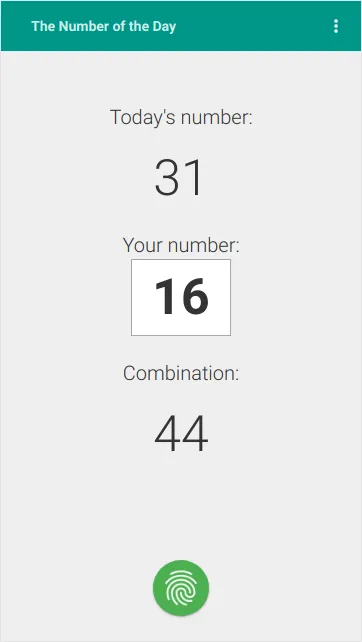 The Number of the Day | Indus Appstore | Screenshot