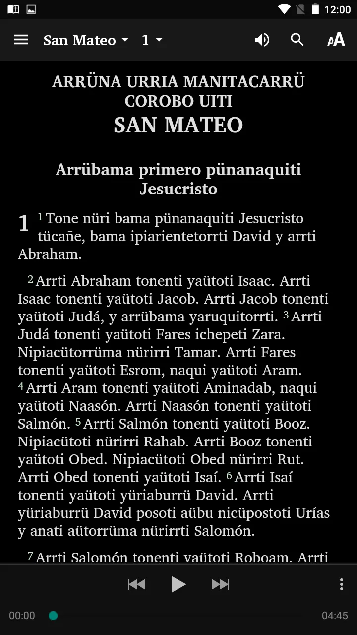 Chiquitano Bible | Indus Appstore | Screenshot