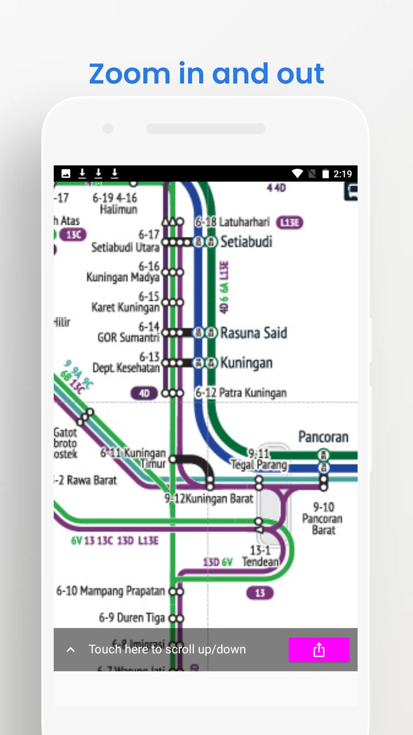 Jakarta MRT LRT Bus Map Guide | Indus Appstore | Screenshot