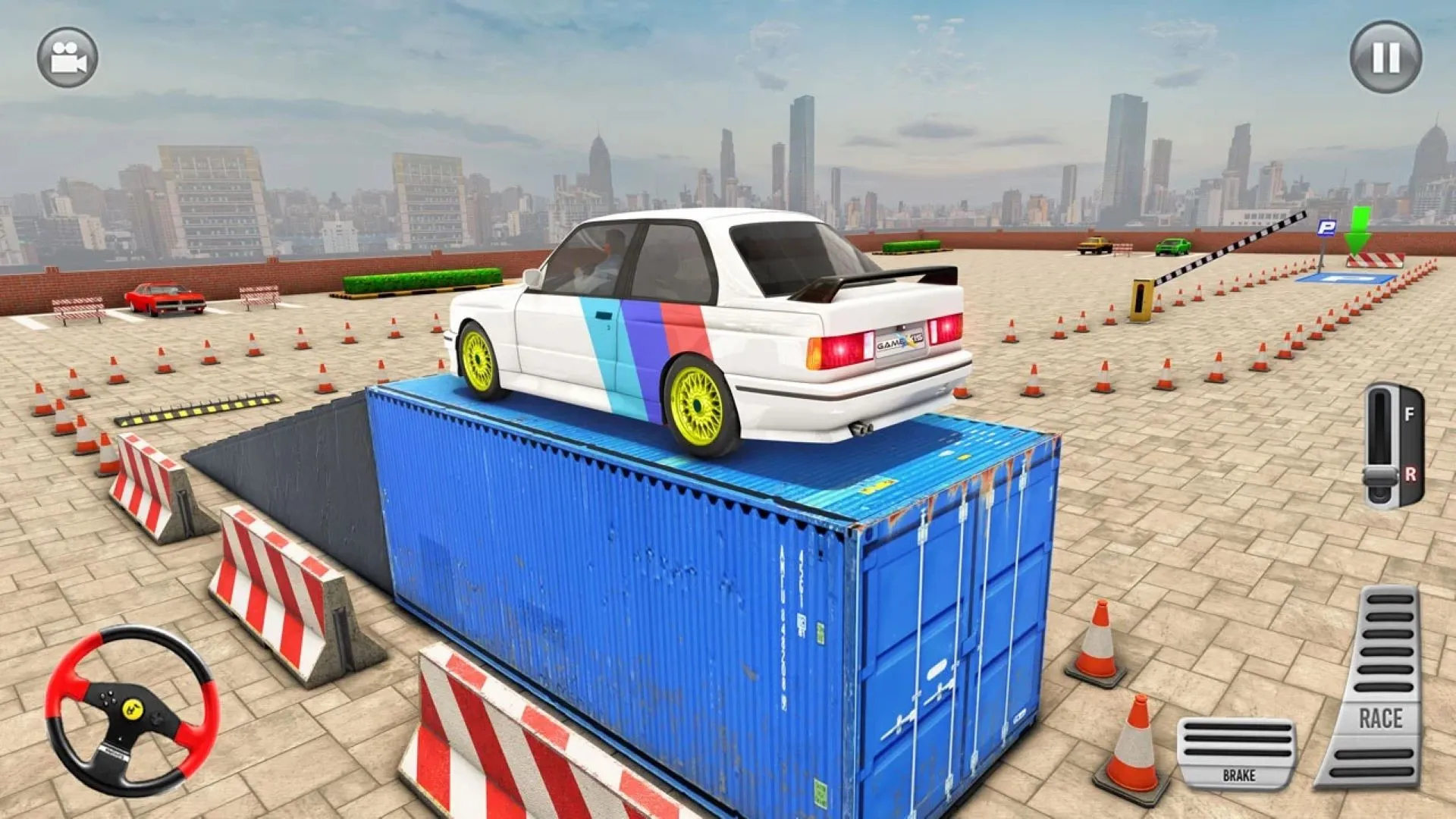 Car Parking 3D Sim - Car Game | Indus Appstore | Screenshot
