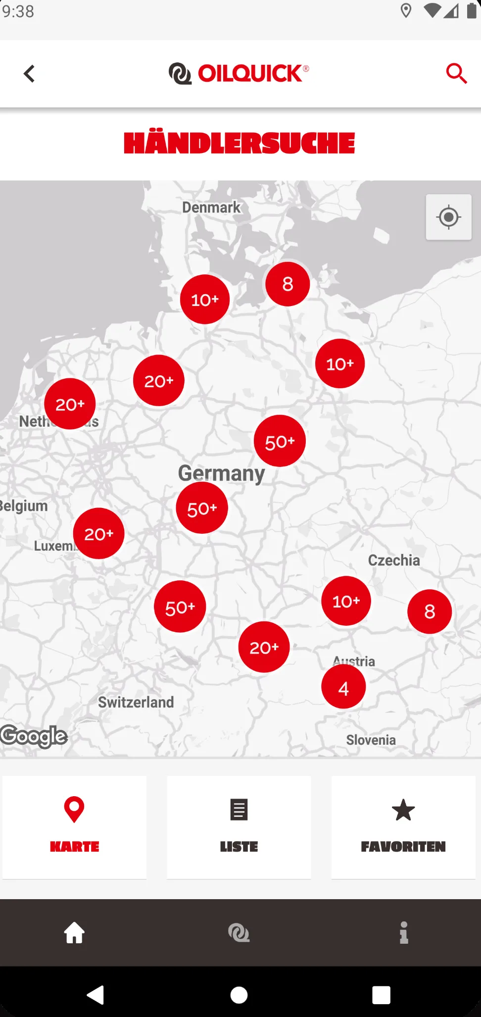 OilQuick: Der digitale Helfer | Indus Appstore | Screenshot