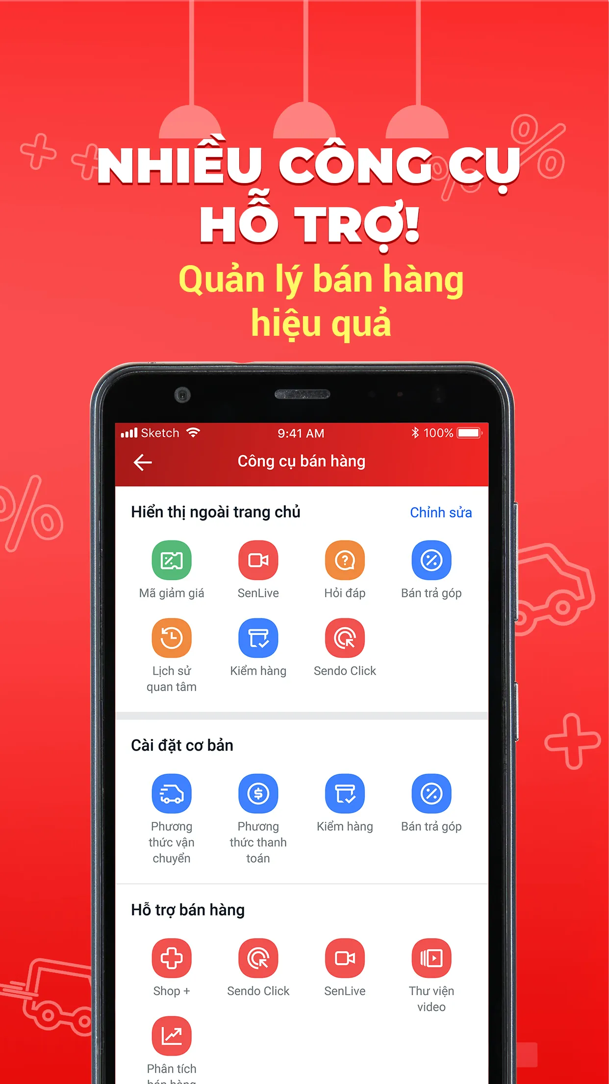 Sendo App Người Bán | Indus Appstore | Screenshot