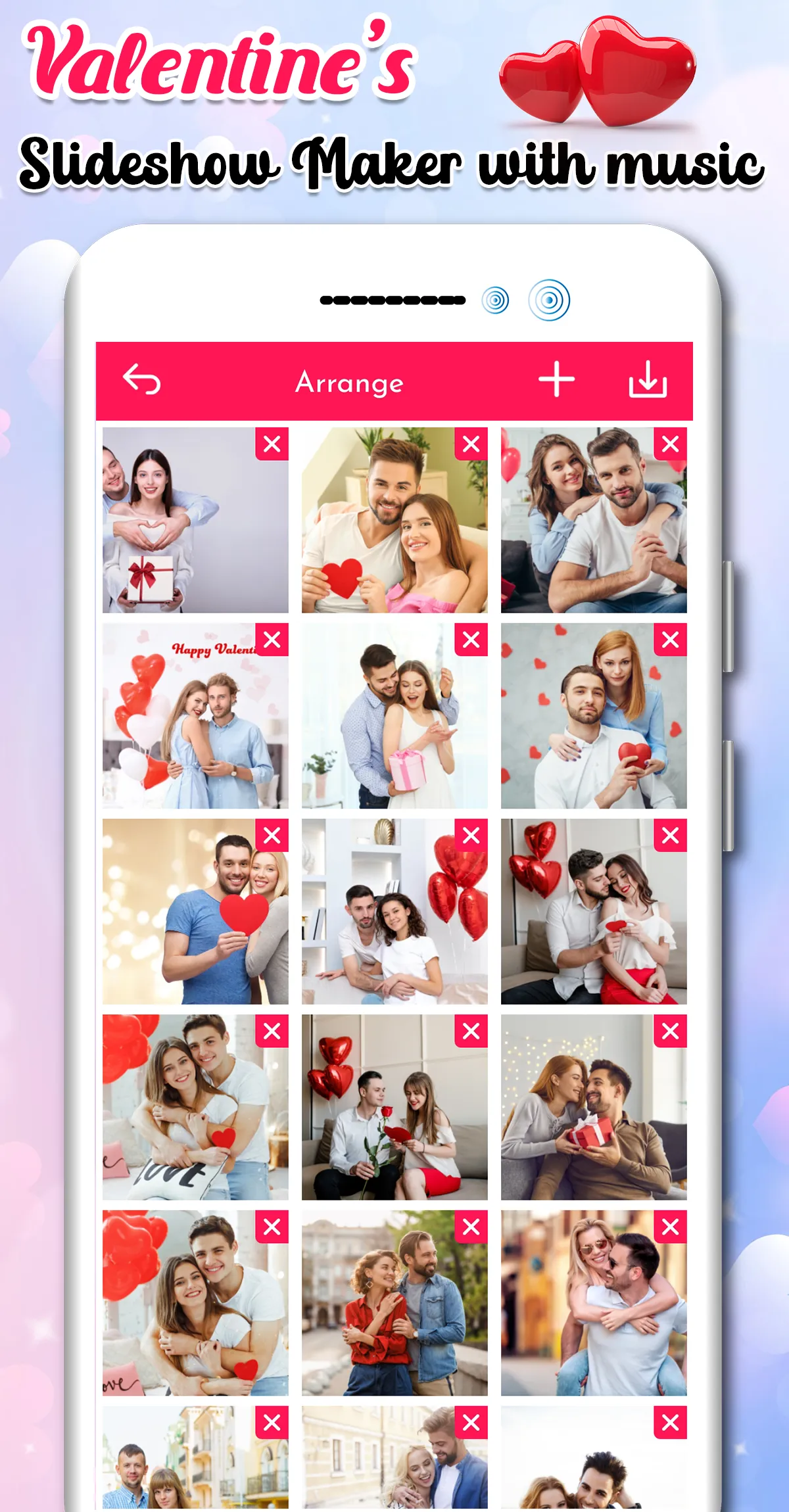 Valentine's Day Video Maker | Indus Appstore | Screenshot