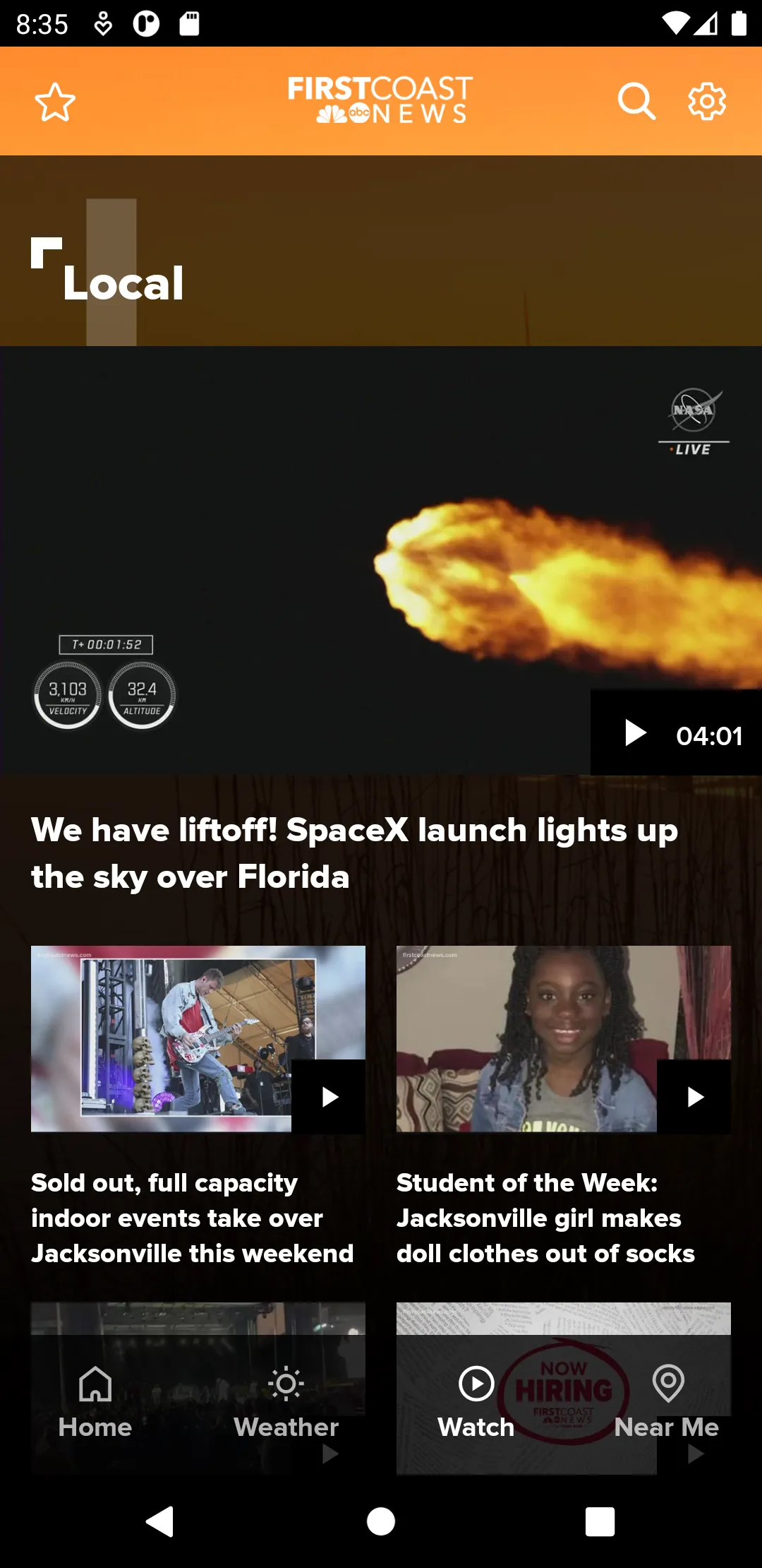 First Coast News Jacksonville | Indus Appstore | Screenshot