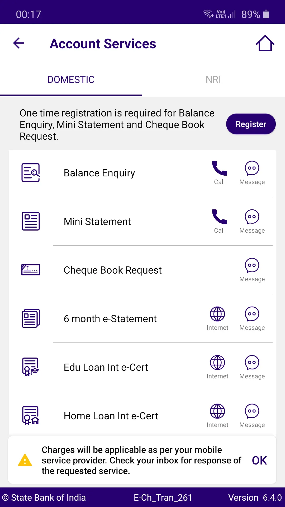 SBI Quick | Indus Appstore | Screenshot