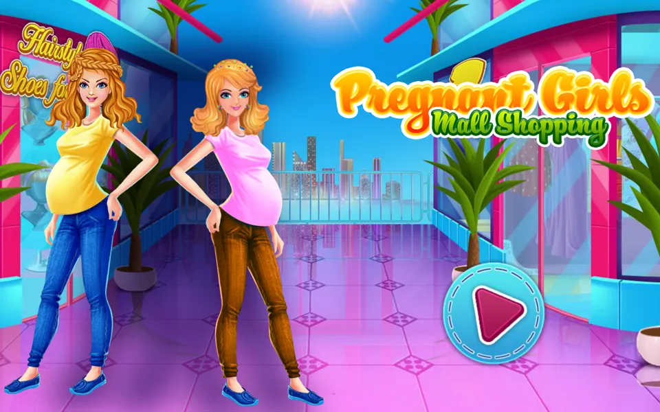 Pregnant Girls Mall Shopping | Indus Appstore | Screenshot