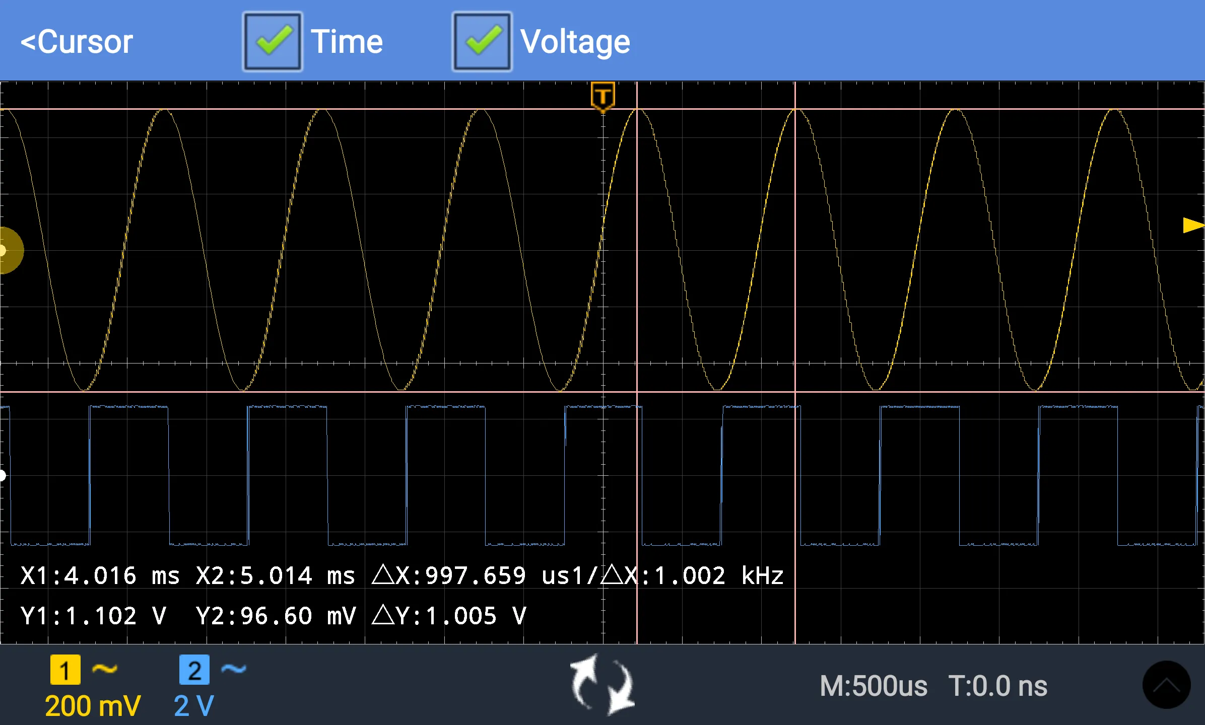 Voltcraft DSO 6000 | Indus Appstore | Screenshot